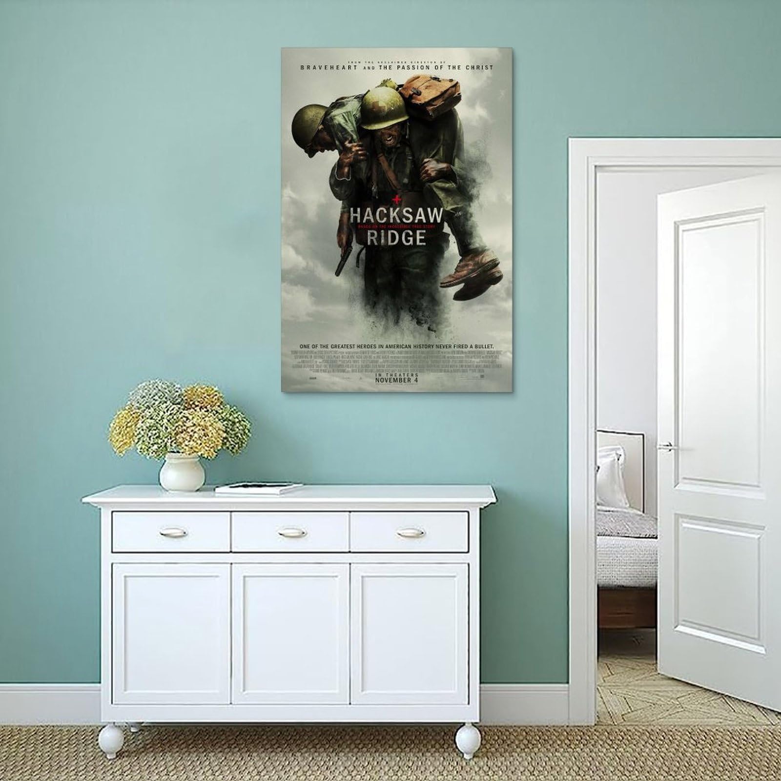 Amazon.co.jp: ハクソー・リッジ 2016 戦争映画ポスター ポスター装飾